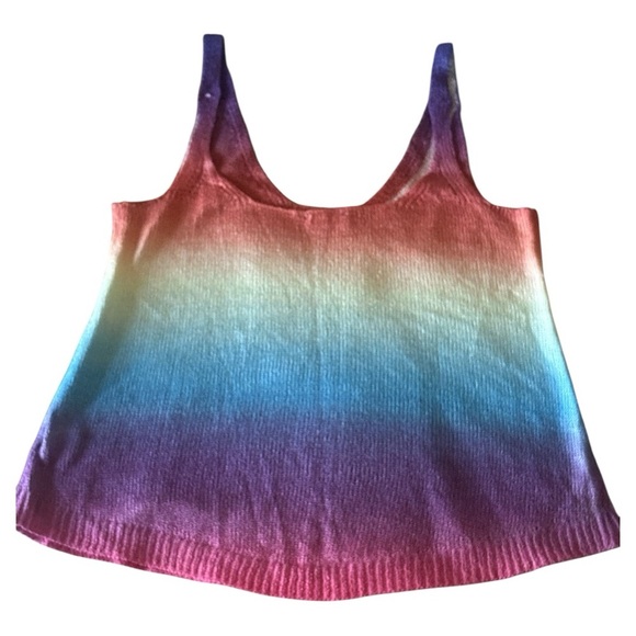 Storia Purple and Pink Sleeveless Tank Top - Picture 2 of 7